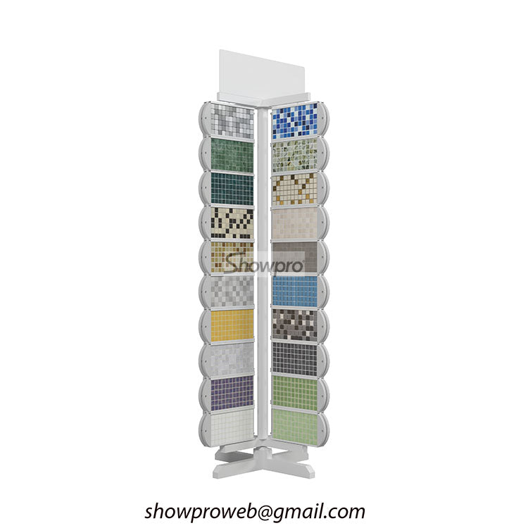 mosaic display rack