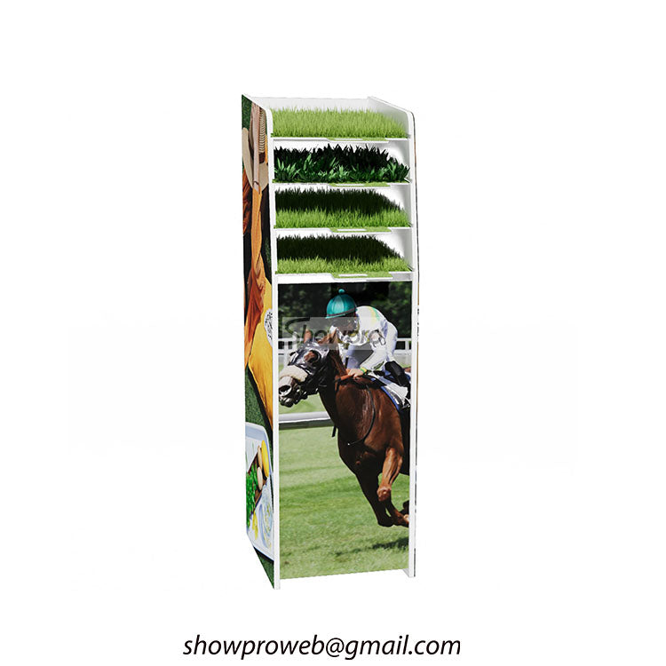 fake grass display stand artificial turf display rack