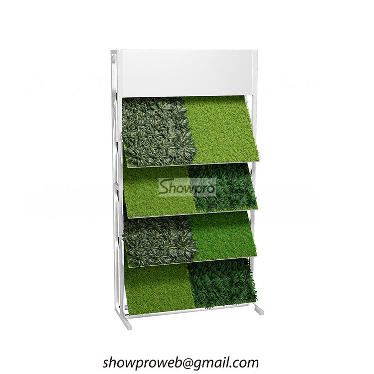 grass sample display stand grass stands