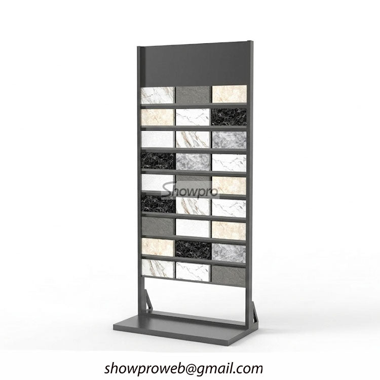 Display stands for 10x20 porcelain tile samples