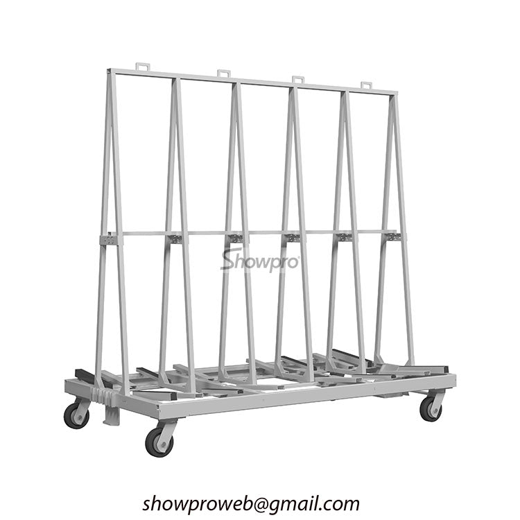 granite slab display stand stone transport rack