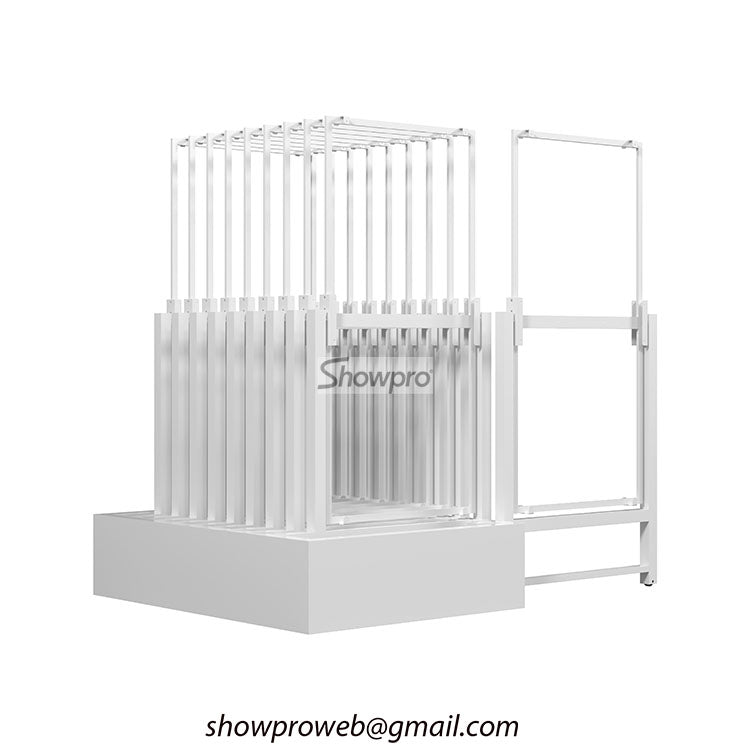 tiles rotating display stand stone pull out displays