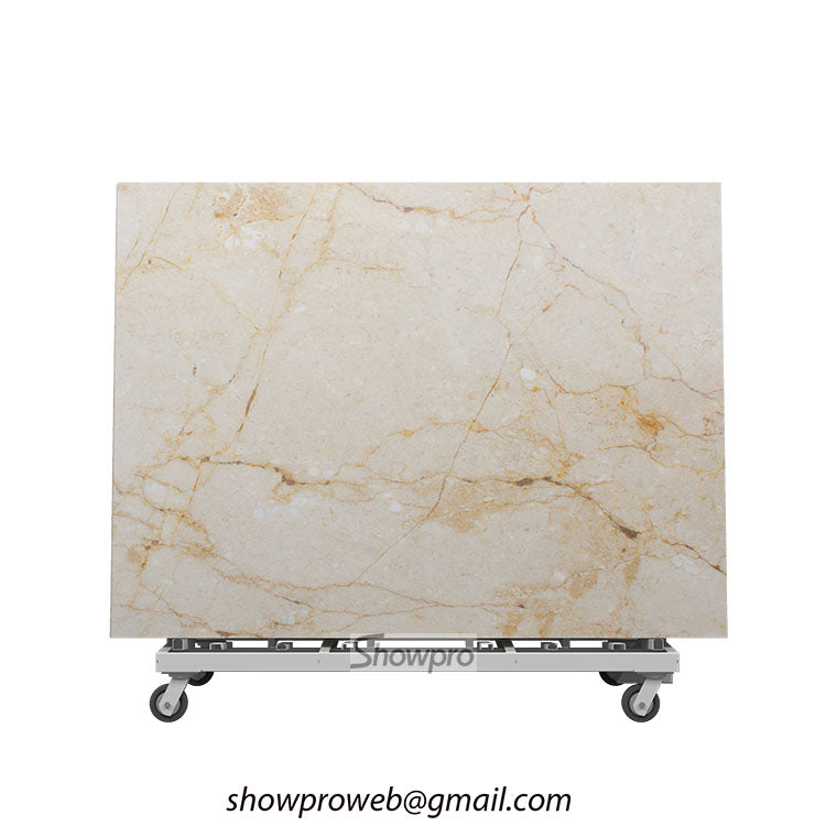 granite slab display stand stone transport rack