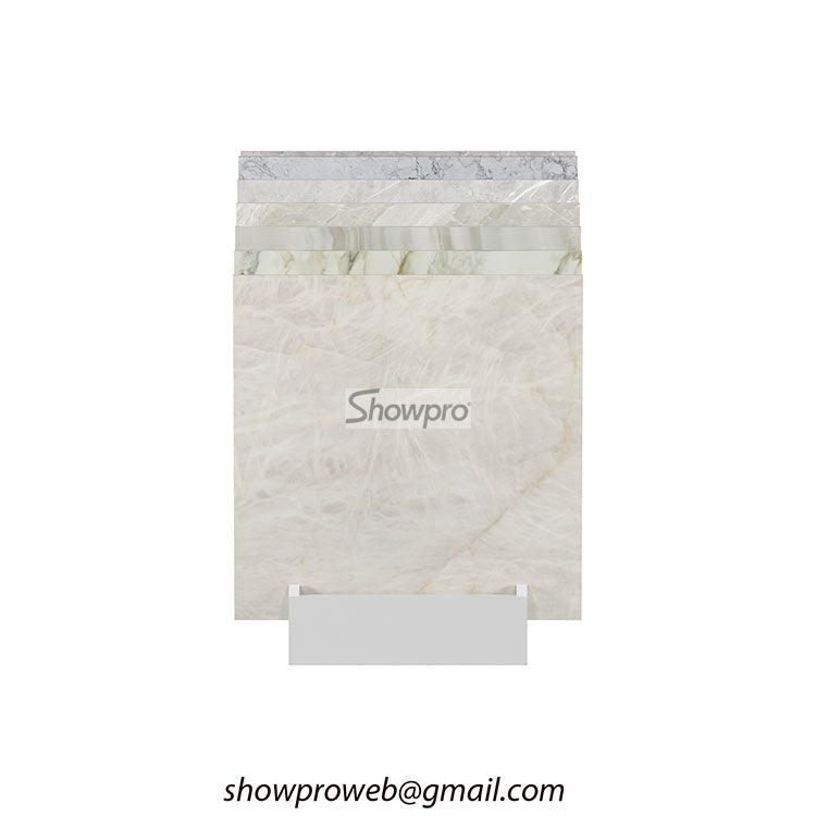 ceramic display stand simple display rack for stone