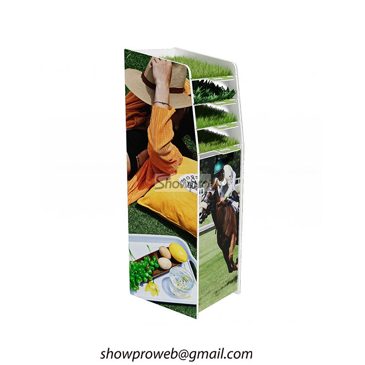 fake grass display stand artificial turf display rack