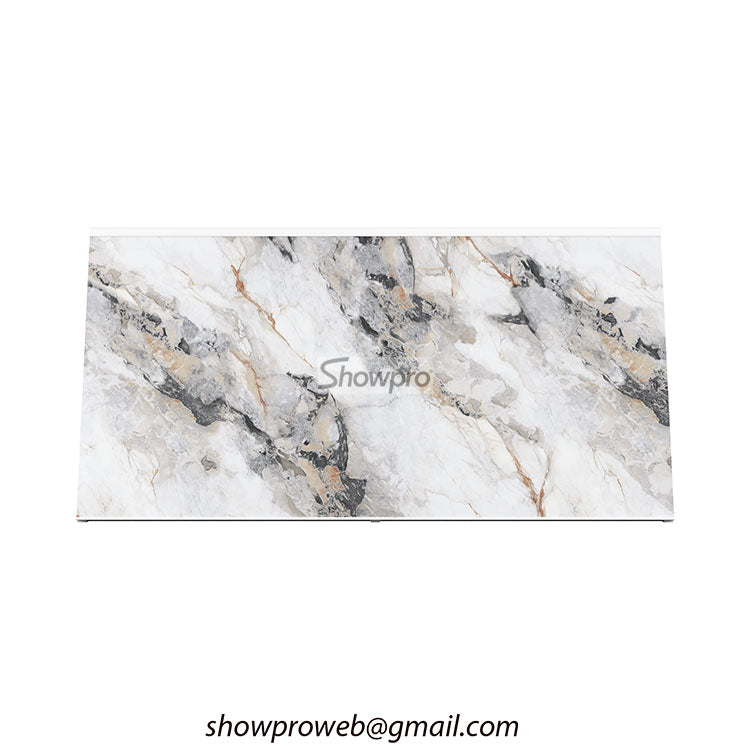 A frame granite display stand marble display stand