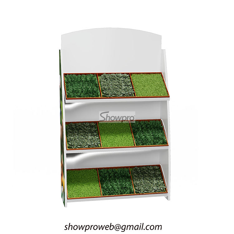 metal display stand for artificial grass