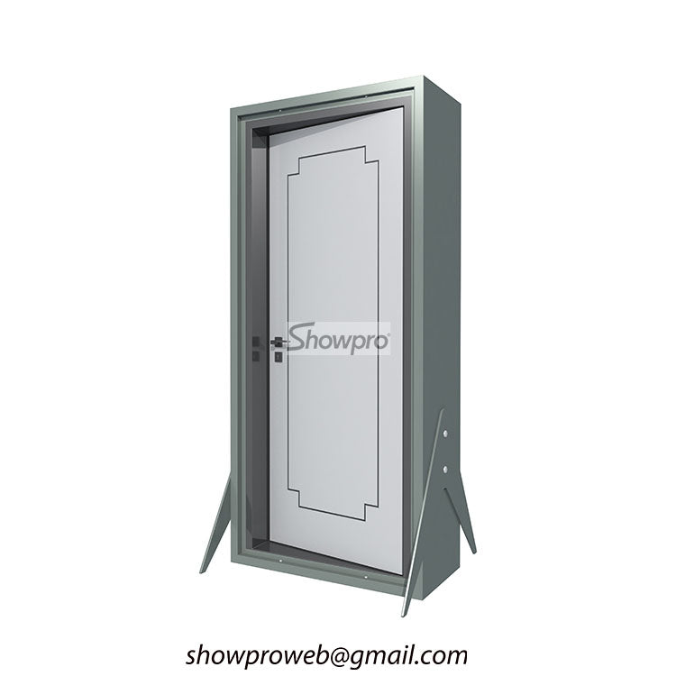 Stainless steel flush door stand for promotion