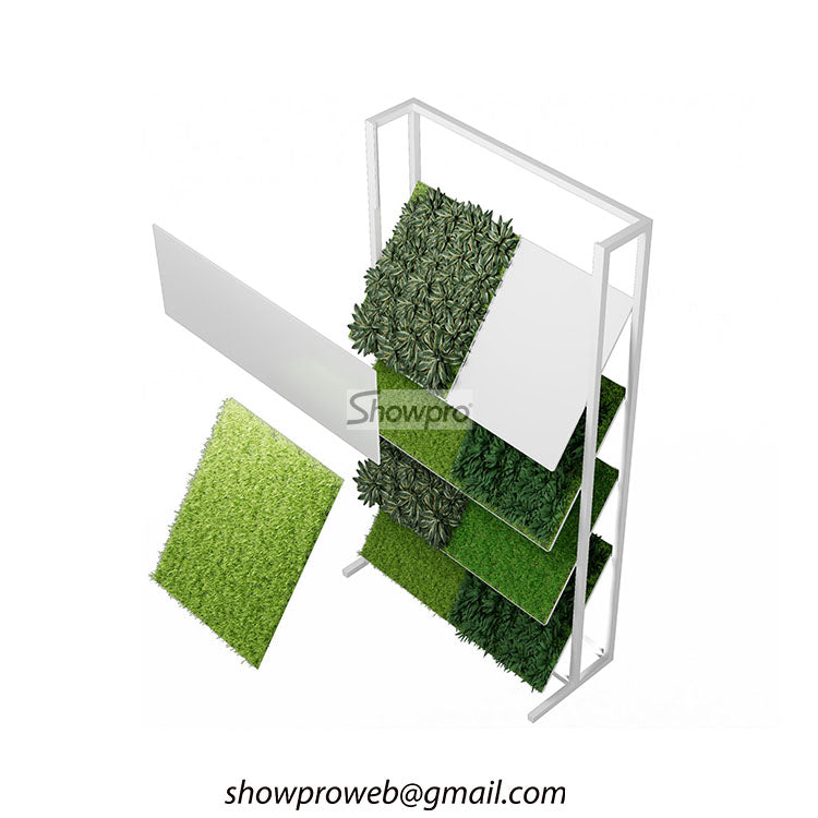 grass sample display stand grass stands