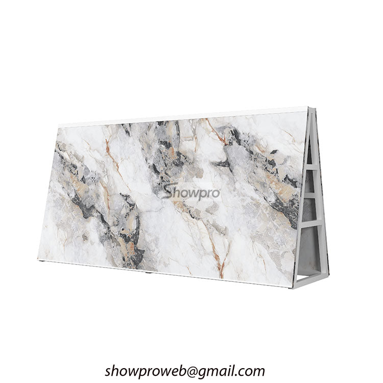 A frame granite display stand marble display stand