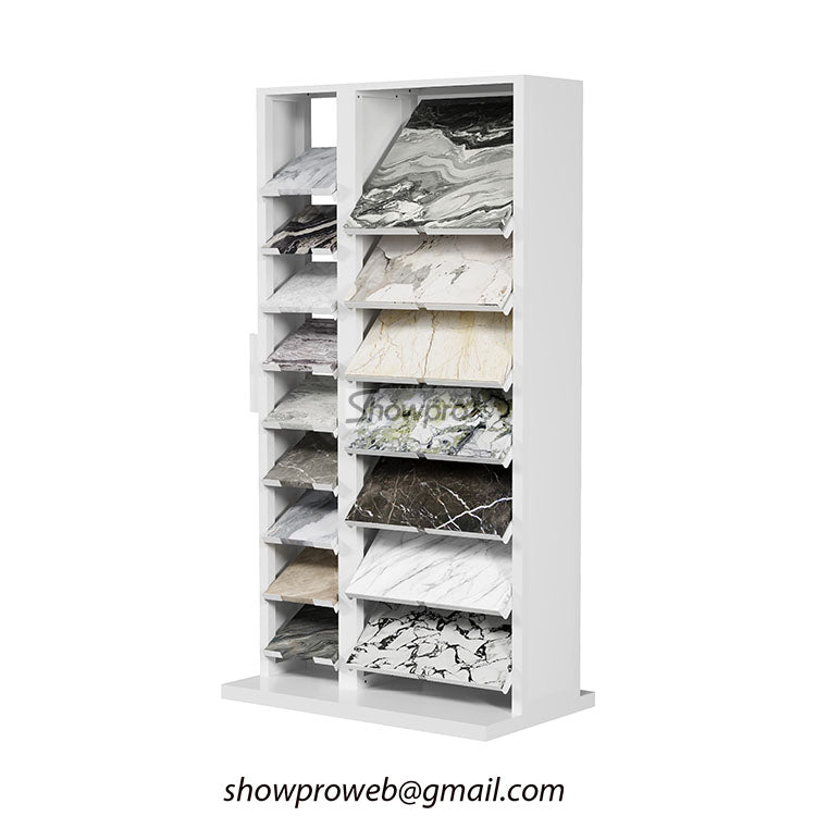 showroom sample stone display stand granite displays