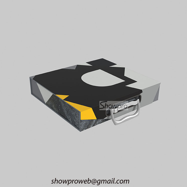 high quality cardboard suitcase for sample tiles