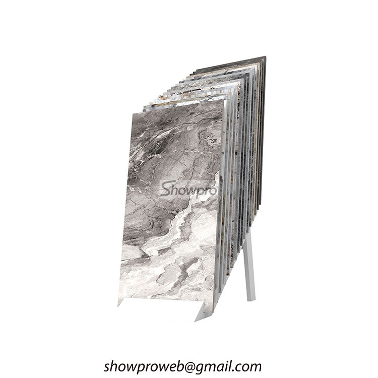 tile samples simple display stand stone rack