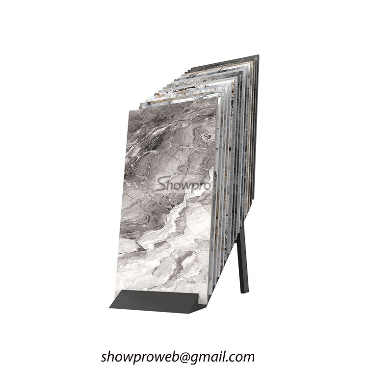tile samples simple display stand stone rack