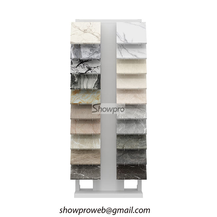 Granite sample display racks stone storage rack