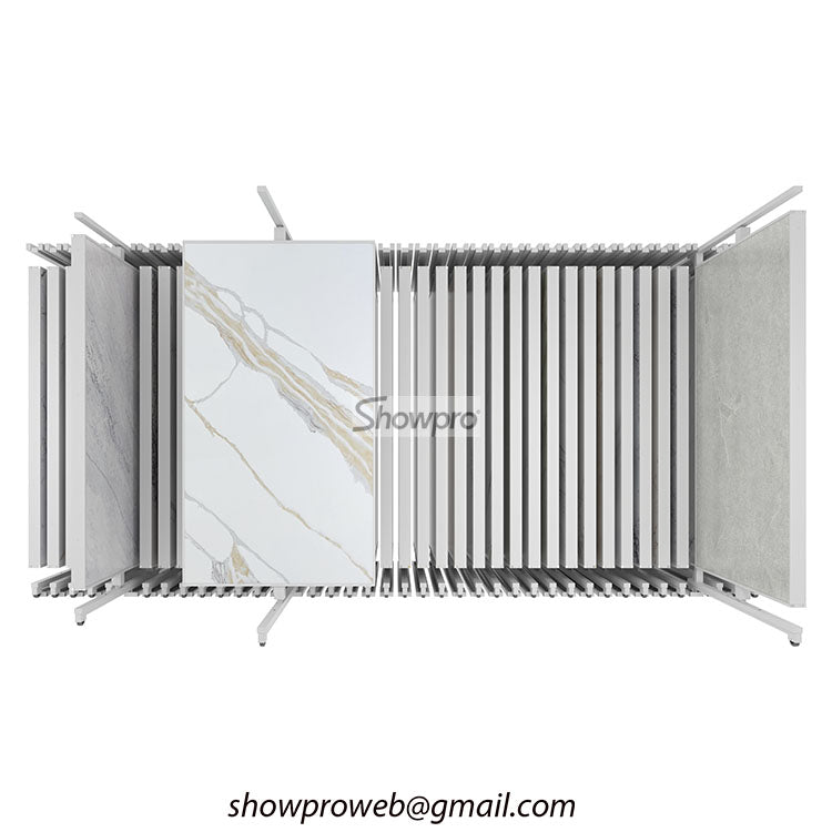 sample stone display stand rotating tile display racks