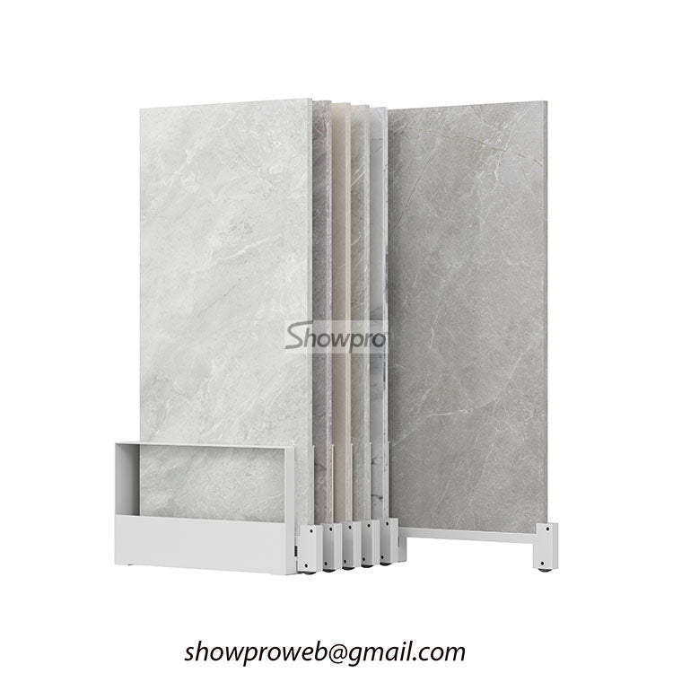 simple quartz display stand stone display ideas