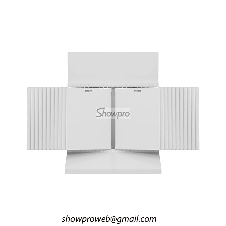 carpet flip display stand rugs display idea