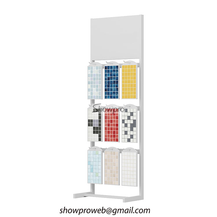 mosaic samples hanging display rack wholesale