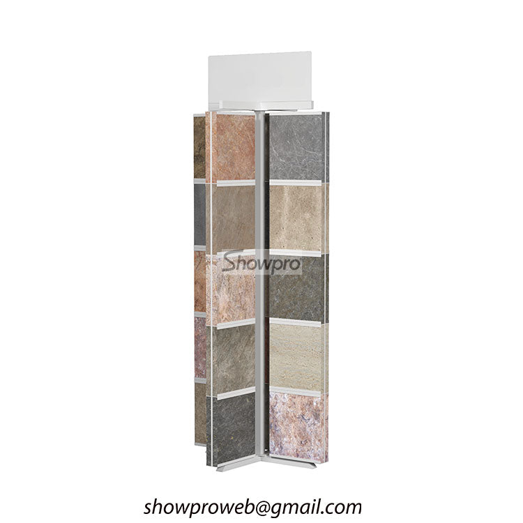 Outdoor waterproof stone sample display