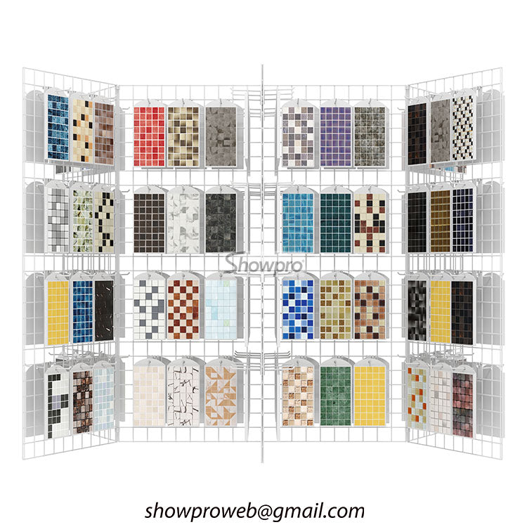 mosaic tiles sample stand mosaic display solutions
