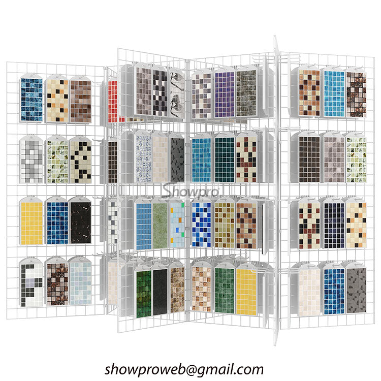 mosaic tiles sample stand mosaic display solutions