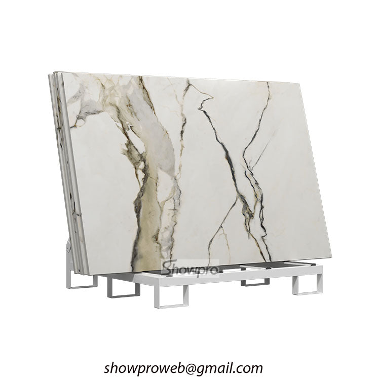 marble slab display stand
