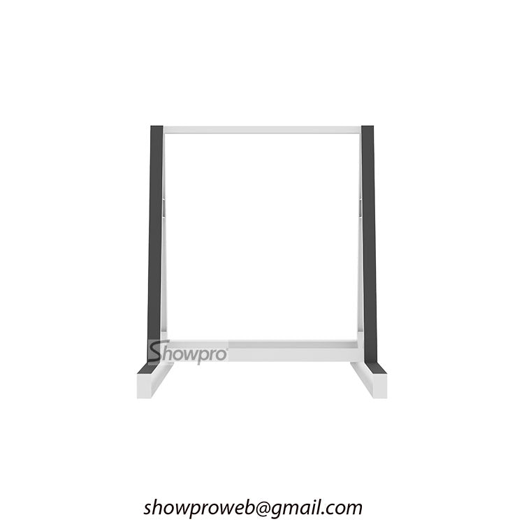 Durable slab tile display rack marble stone storage stand