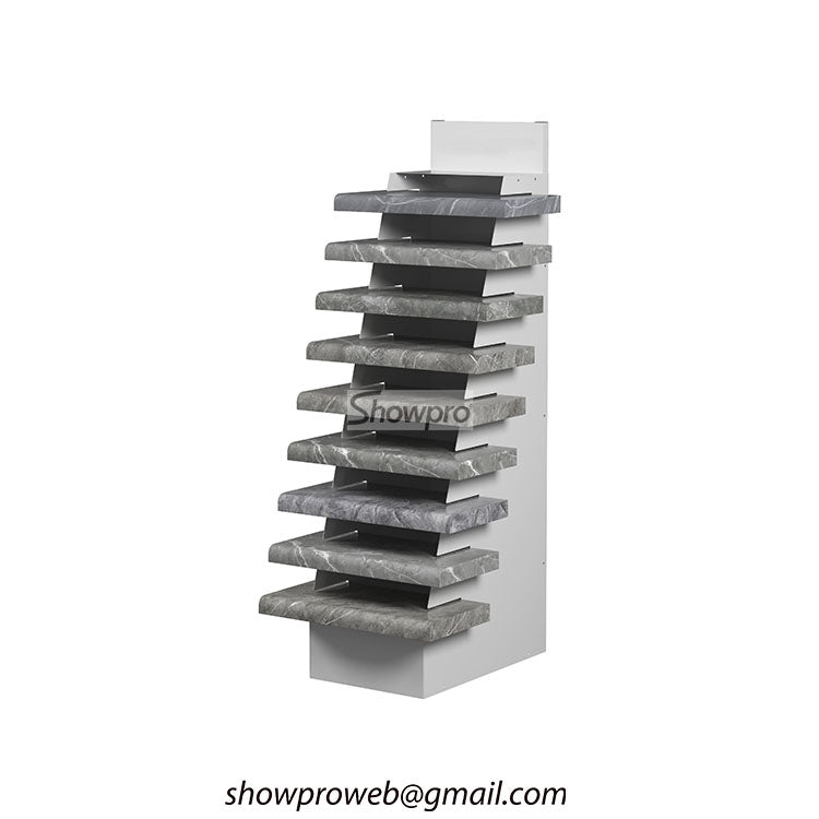 Stone display stand for stone fabricators