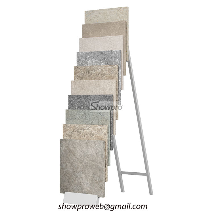 slab display stand quartz display rack