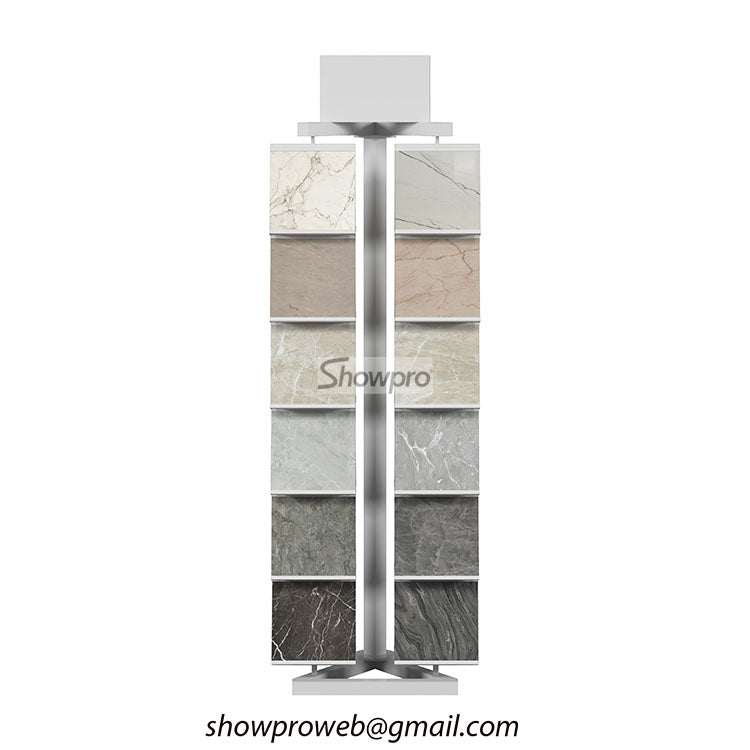tile sample tower display rack display stand for tiles