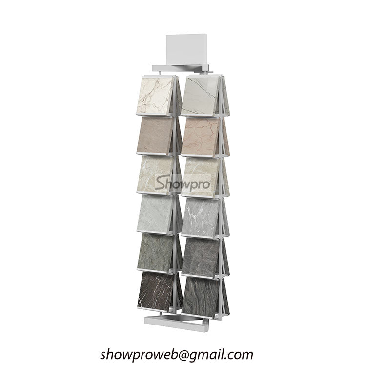 tile sample tower display rack display stand for tiles