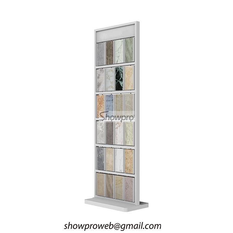 porcelain display stands tiles display rack design