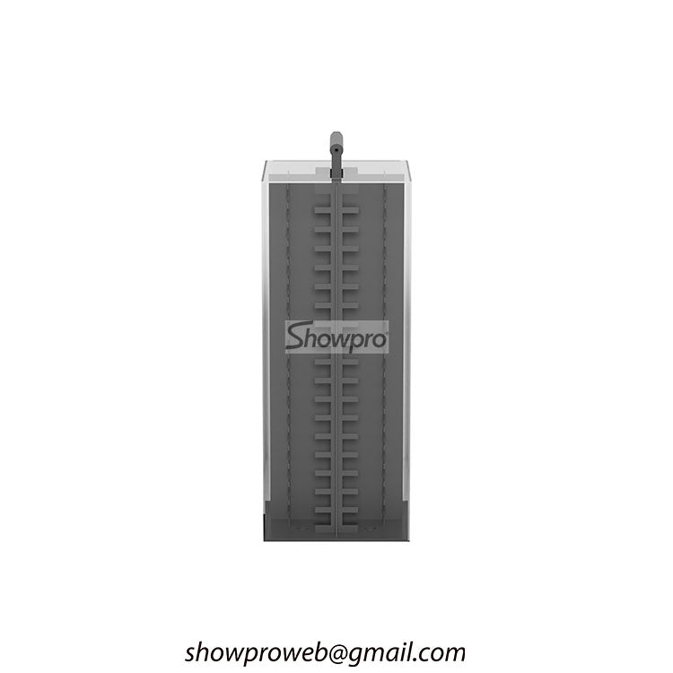 portable stone display tool acrylic tile storage rack