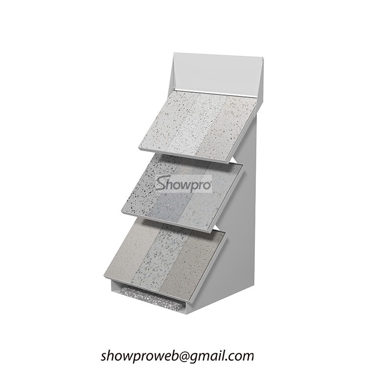 tile stand for display tile rack display