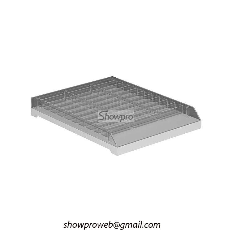 sample stone countertop display stand tile display ideas