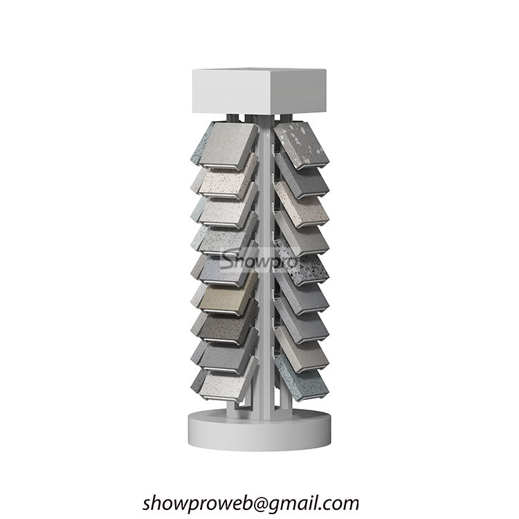 Tile display stand manufacture stone display rack