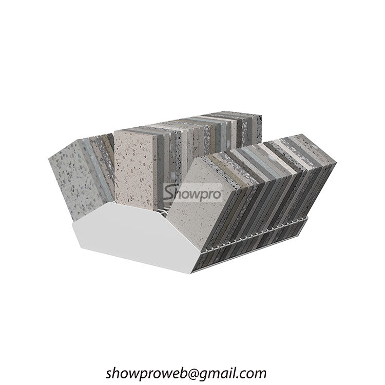 tile showroom display stands marble display stand