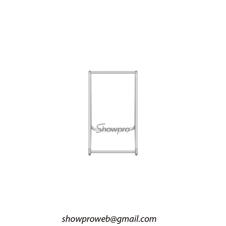 simple metal display stand for sample stone