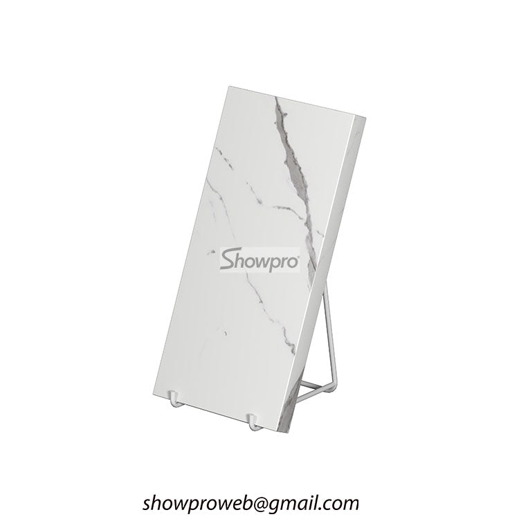simple metal display stand for sample stone