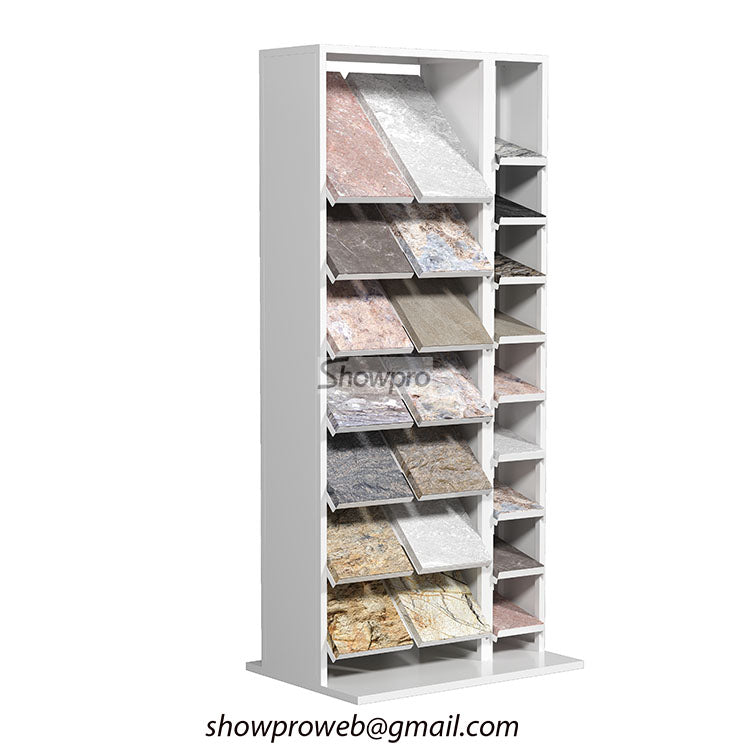 natural stone display stand