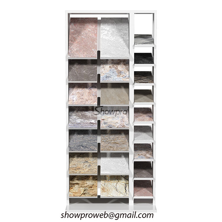 granite sample display rack quartz display stand