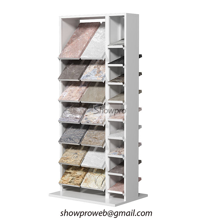 granite sample display rack quartz display stand