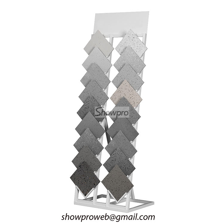 tile sample display rack tile display system