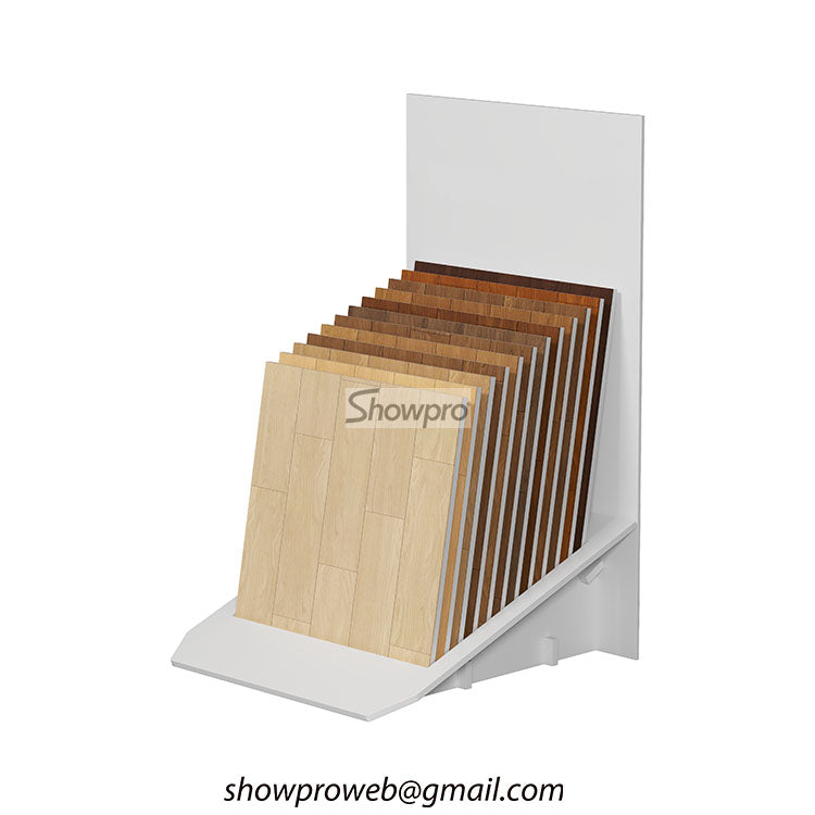 Small wooden tile showroom ideas tiles display rack