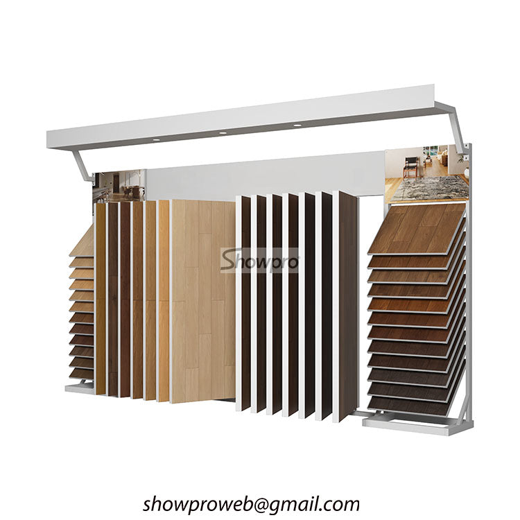 wood flooring multifunction display stands