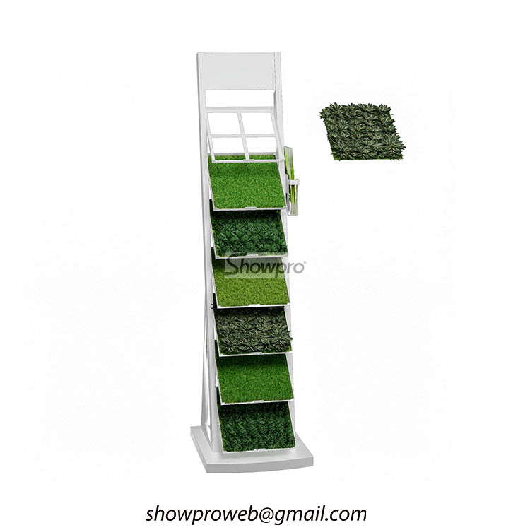 artificial turf trade show display stand factory