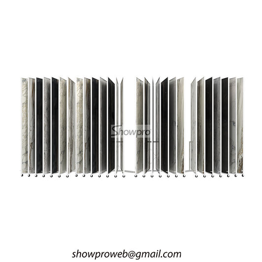 stone page turning displays