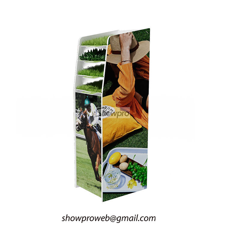 Turf Display Racks fake grass display stand artificial turf display rack – Showpro Trade Inc