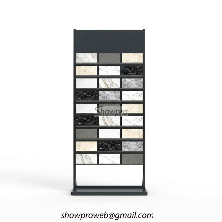 Display stands for 10x20 porcelain tile samples